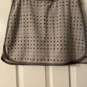 Nike Girls Polka Dot Gray Skirt Size XL NWT
